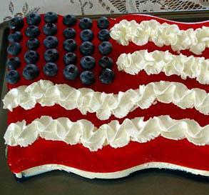 Flag Cake