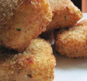 Deep-Fried Cheese Squares