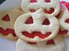 Giant Glowing Pumpkin Cookies