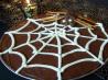 Spider Web Brownie