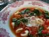 Tomato & Spinach Tortellini Soup