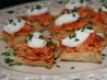 Buffalo Chicken Tortilla Cups
