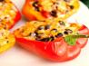 Mar. 9:  Black Bean-Stuffed Bell Peppers